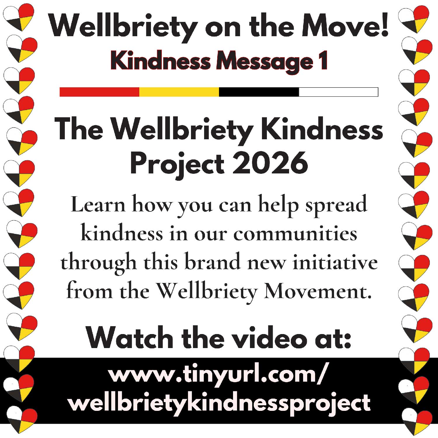 Wellbriety Kindness Message 1